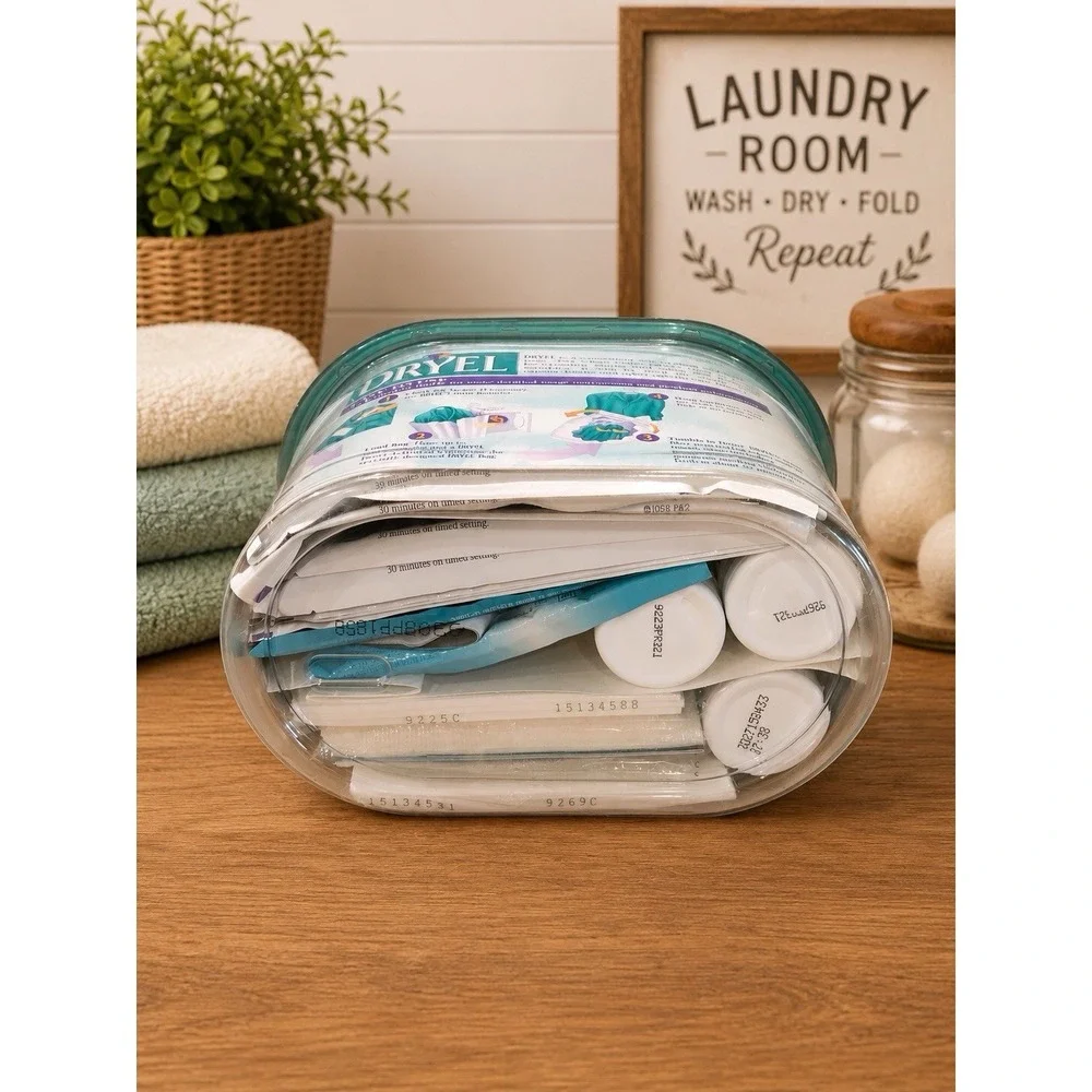 Dryel At Home Dry Cleaner Starter Kit 12 Load 48 Garments Clean UnOpened Box New